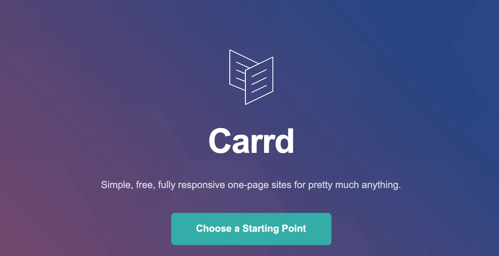 Carrd Website Builder